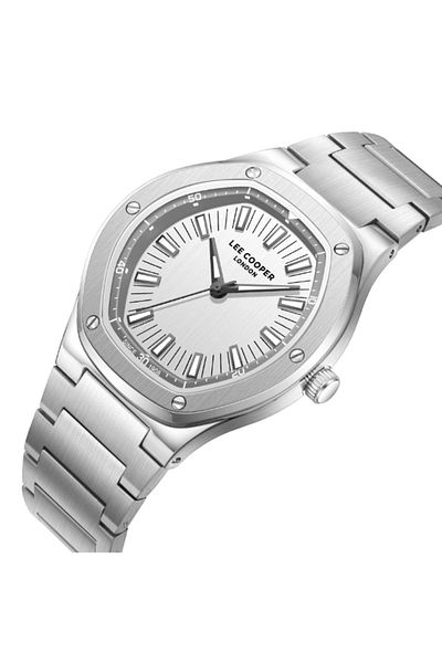 Lee Cooper Men's Analog Silver Dial Watch - LC08145.330
