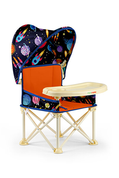 Minimono PlusUp Tenteli 0-4 Yaş Portatif Katlanır - Yükseltici Mama Sandalyesi