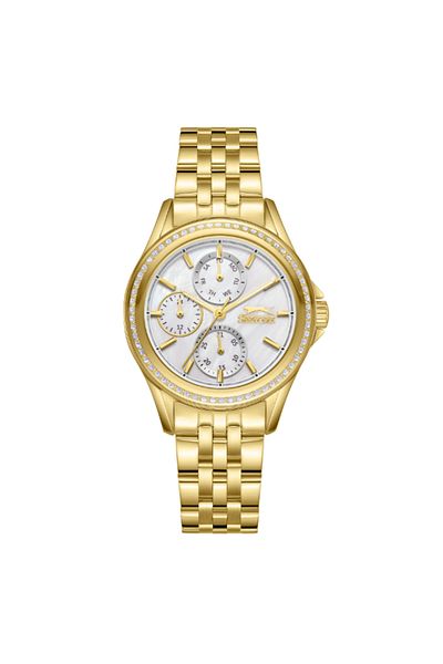 Slazenger SLAZENGER Women's Multi Function Mother Of Pearl Dial Watch - SL.9.2392.4.06