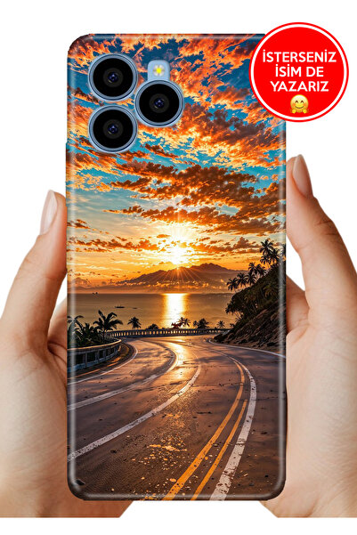 omix X6 Uyumlu Kılıf Baskılı Life Style Kapak Silikon Manzaram