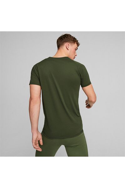 Puma Mens EVOSTRIPE T-Shirt - Green