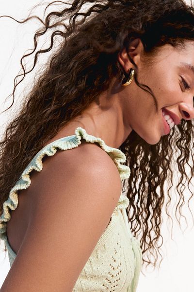Bershka 3-pack of assorted earrings