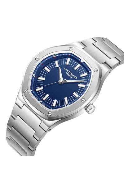 Lee Cooper Men's Analog Dark Blue Dial Watch - LC08145.390