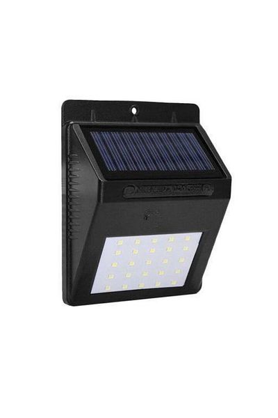 MACVI Lampa Solara Macvi® cu 30 LED-uri Fara Senzor de Miscare, Iluminare Constanta, Rezistenta la Apa