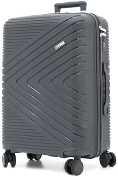DILIXI Travel Suitcases With Double Spinner Wheels And Digital Lock (GRAY, 28INCH 24INCH 20INCH)