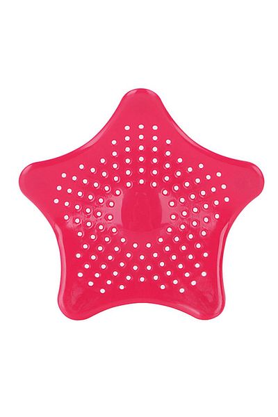OEM Sita pentru chiuveta si cada, silicon, 15 cm, rosu
