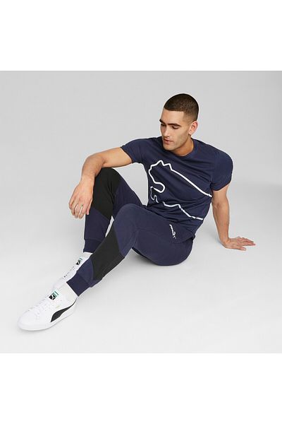 Puma Mens GRAPHICS T-Shirt - Blue