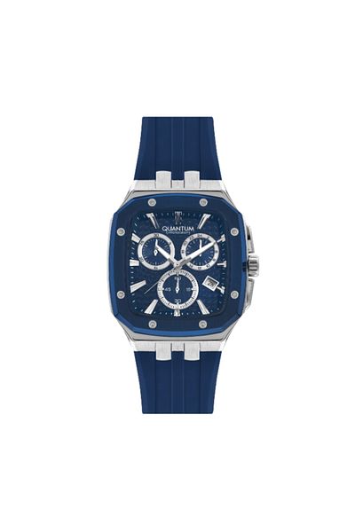 Quantum Quantum Men's Chronograph Blue Dial Watch - HNG1033.399