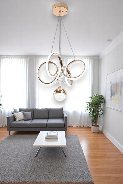 KORKMAZ KLAS KORKMAZ KLAS CAM AYDINLATMA BULUT POWER LED SARKIT AVİZE