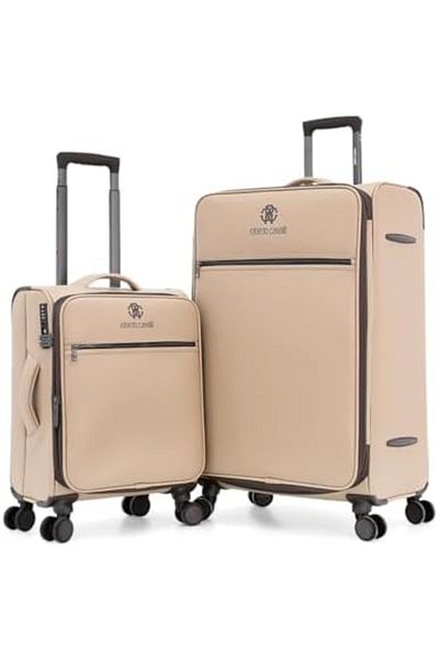 Roberto Cavalli Double Spinner Luggage With Universal Combination Lock For All Taste Privacy