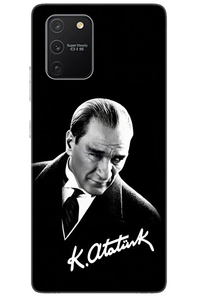 Ceppare Samsung Galaxy S10 Lite (SM-G770F) Uyumlu Kılıf Silikon Mustafa Kemal...