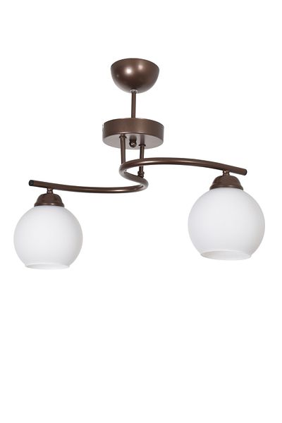Modavize Fuji Modern Decorative 2-Piece Chandelier - Color Glass Living Room and Bedroom Set