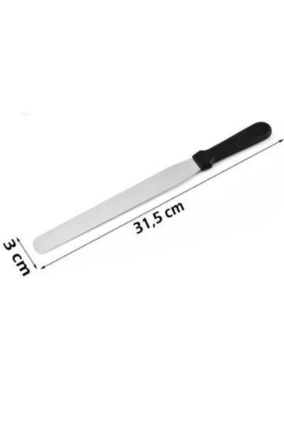 YDGR Stainless Steel Cake Leveling Prep Spatula Slicer Lifter 31cm
