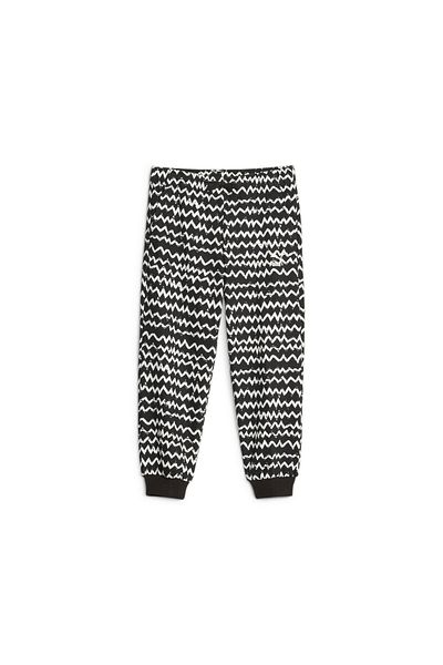 Puma Kids Classics Mix Match Printed Pants - Black