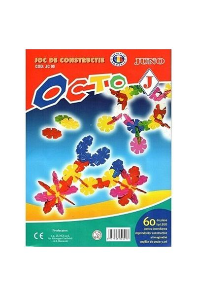 JUNO Octo construction set, 60 pieces