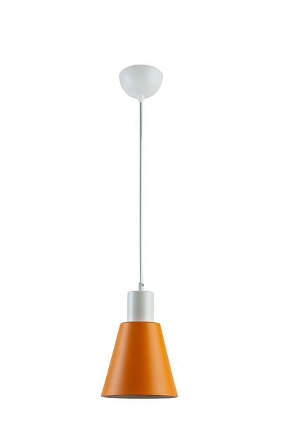 Modavize Pera Modern Decorative Orange Single Pendant Chandelier - For Cafe-Kitchen-Salon