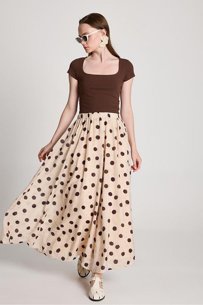 minaaise Lau Skirt Ecru