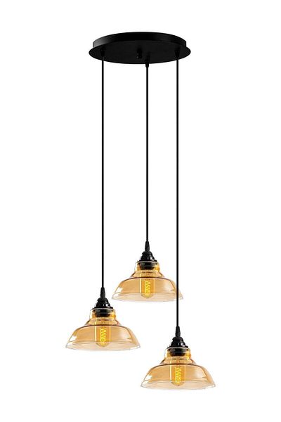 Modavize Dilberay Luxury Living Room - 3-Piece Chandelier Modern Pendant Lamp Balcam - Kitchen and Bedroom