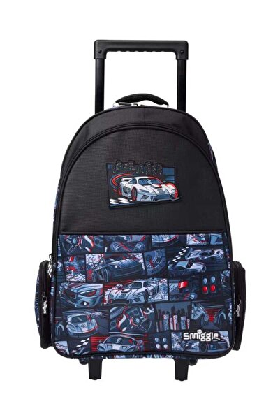 SMIGGLE Limitless Rickshaw School Bag Blackgray 455358