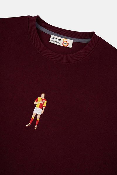 Reflect Studio Суитшърт Metin Oktay SuperSoft - бордо червен