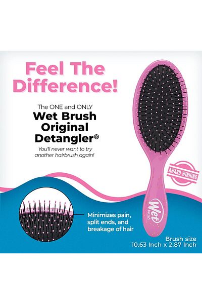 Wet Brush فرشاة شعر ويت براش الأصلية لفك تشابك الشعر من ديزني برينسيس تيانا