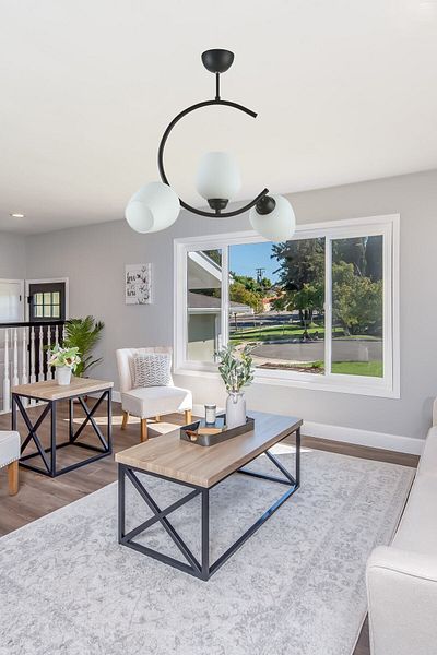 Modavize Mosso Special Design Living Room - White and Black 3-Piece Chandelier Set for Kitchen and Bedroom 110 Glass