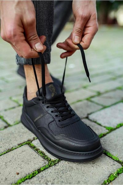 Byshoes Knack daily shoes 707 black (black sole)