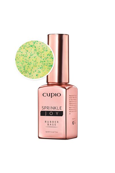 Cupio Rubber Base Sprinkle Joy - Lime Truffle 15ml