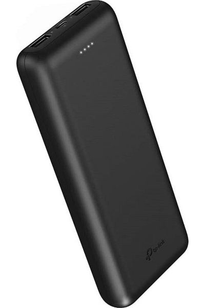 TP-LINK 20000mAh Portable Universal USB Power Bank/External Battery Charger/Power Bar - Black