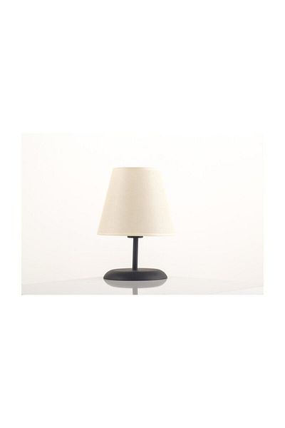 Modavize Cream Colored Living Room Lampshade Table Lamp - For Kitchen and Bedroom