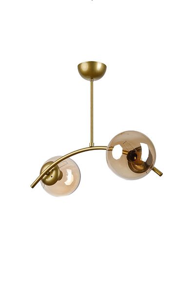Modavize Ella Modern Design - Antique Colored 2-Piece Chandelier Set for Living Room and Kitchen