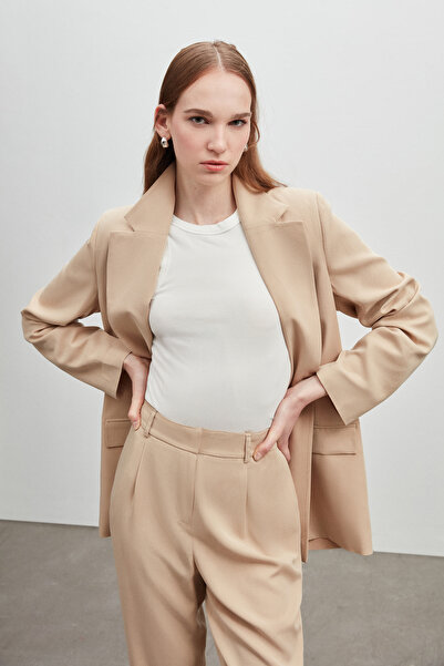 Shn TEK DÜĞMELİ BLAZER CEKET PANTOLON TAKIM