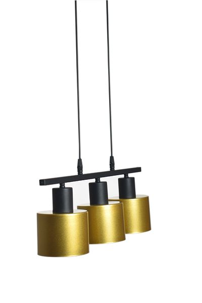 Modavize Faber Modern Decorative Cafe - Black Gold 3 Row Pendant Lamp Chandelier, Special Design Kitchen Living Room