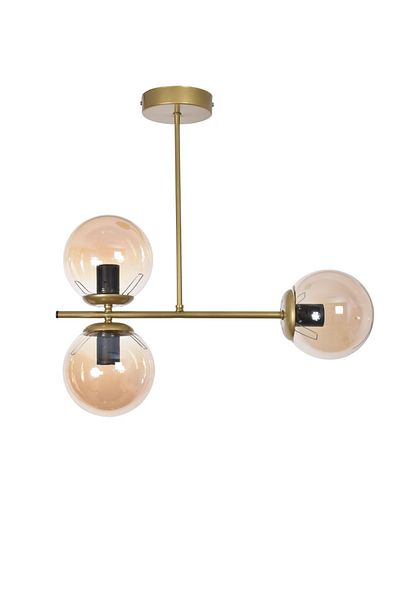 Modavize Vino Modern Design - 3-Piece Glass Chandelier Set for Living Room, Kitchen, Bedroom