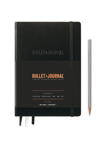 Leuchtturm1917 Leuchtturm 1917 Bullet Journal Edition 2 A5 Sert Kapak 240 Nok...