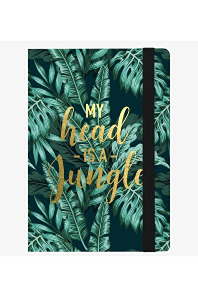 Legami Jungle 120 G. White Paper Lined Notebook