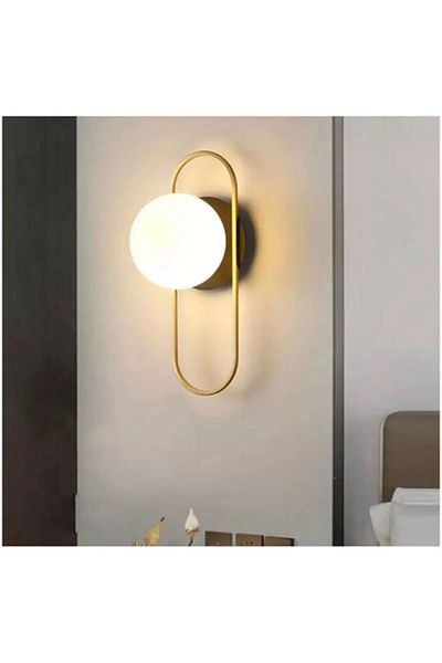 Modavize Gora Modern Black and White Glass Antique - Wall Lamp and Sconce