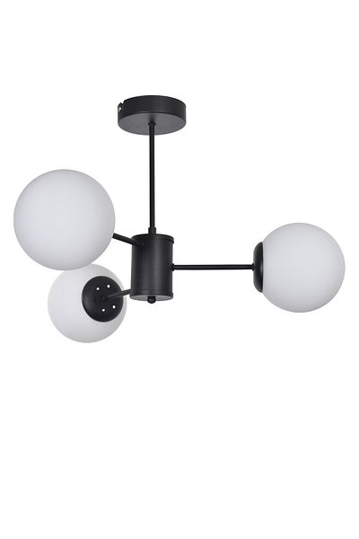 Modavize Seoul Modern Design - Living Room Dining Room Glass Pendant Lamp 3-Piece Chandelier Set