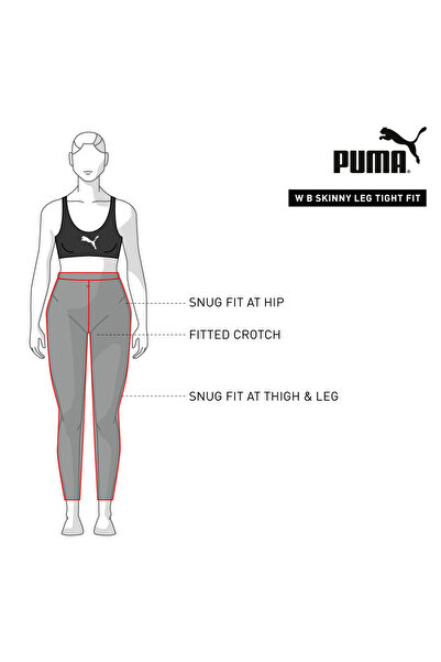 Puma Womens Essentials Leggings - Gray
