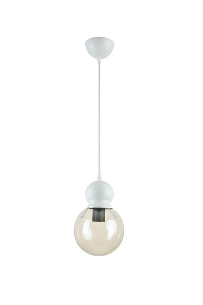 Modavize Rio Modern Design - White Honey Glass Single Chandelier Cafe Kitchen Hall