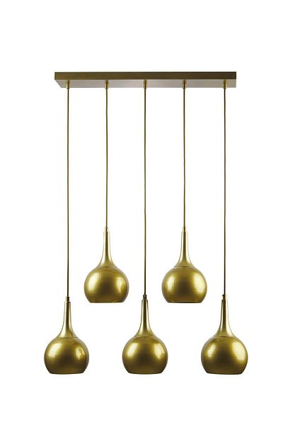 Modavize Bella Modern Living Room - Kitchen Cafe Metal Plated Pendant Lamp Chandelier
