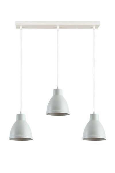 Modavize Enzo Special Design - Modern White Pendant Lamp Chandelier 3 Row Cafe-Kitchen Living Room Set