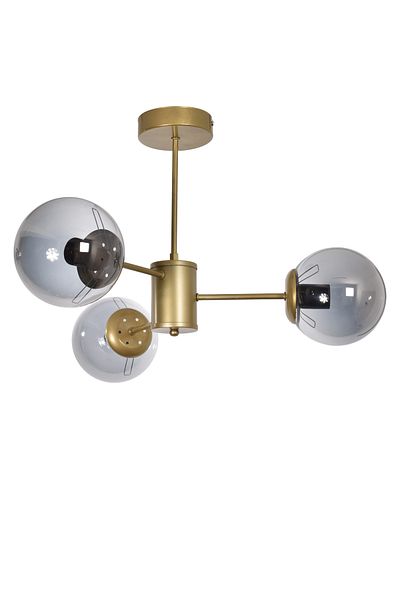 Modavize Seoul Modern Design - Living Room Dining Room Glass Pendant Lamp 3-Piece Chandelier Set