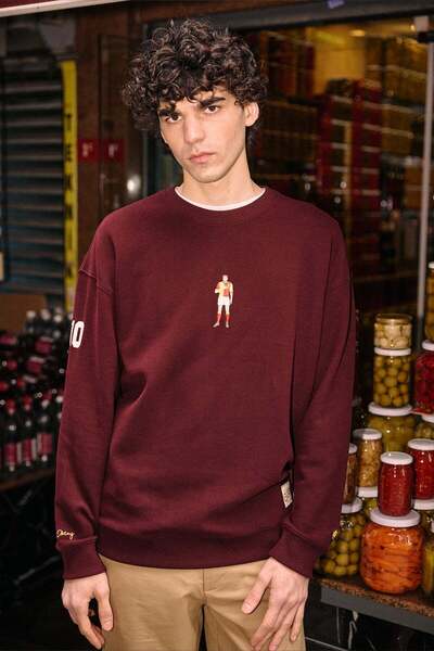 Reflect Studio Metin Oktay SuperSoft Φούτερ - Μπορντώ