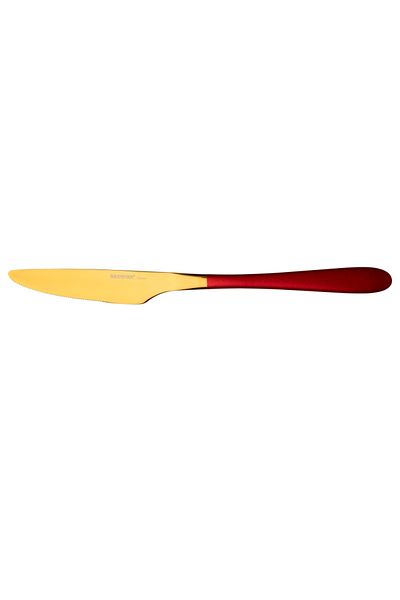 Bergner Stainless steel cutlery set 16 pieces Lisboa red