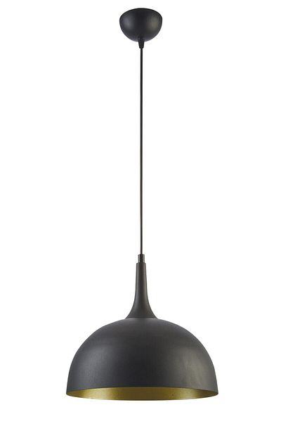 Modavize Manila Modern Living Room - Black Retro Metal Kitchen and Cafe Pendant Chandelier - Single