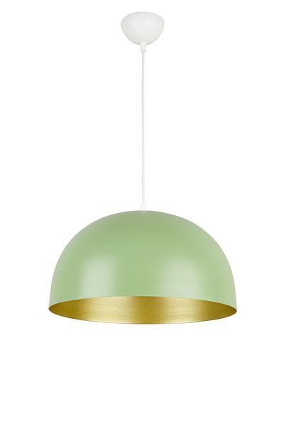 Modavize Togo Special Design Modern Living Room - Kitchen - Cafe - Children's Room Metal Green Interior Gold Single Pendant Lamp Chandelier