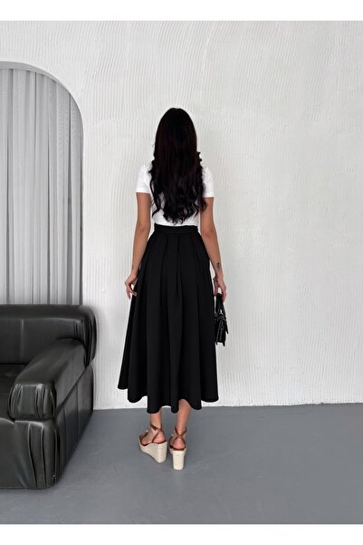 winmoda DLOUHÁ SUKNĚ S PLISKÁM 91 CM PLNÁ DÉLKA / DLOUHÁ SUKNĚ S PLISKÁM PRO DENNÍ NOŠENÍ