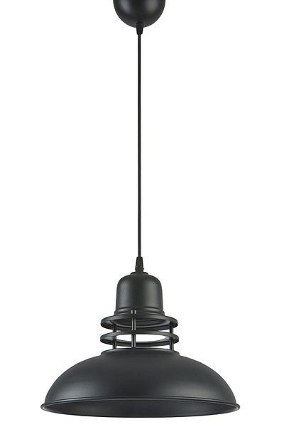 Modavize Black Single Pendant Chandelier - Lantern Special Design - Cafe Kitchen Living Room