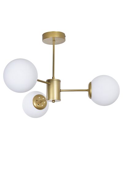 Modavize Seoul Modern Design - Living Room Dining Room Glass Pendant Lamp 3-Piece Chandelier Set
